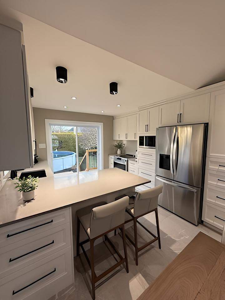 Conception et aménagement de cuisine personnalisée Saint-Colomban